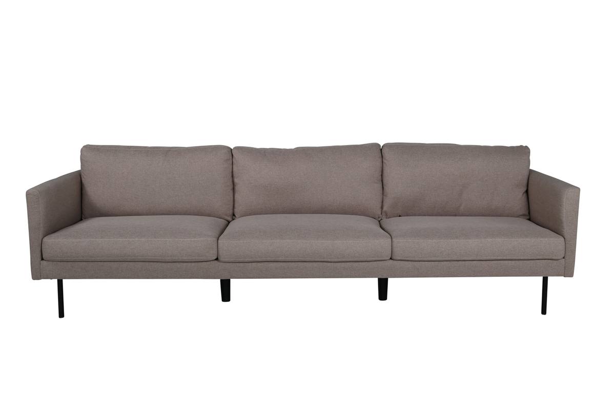 Polar - Sofa 3-personers i brunt stof – billede 7