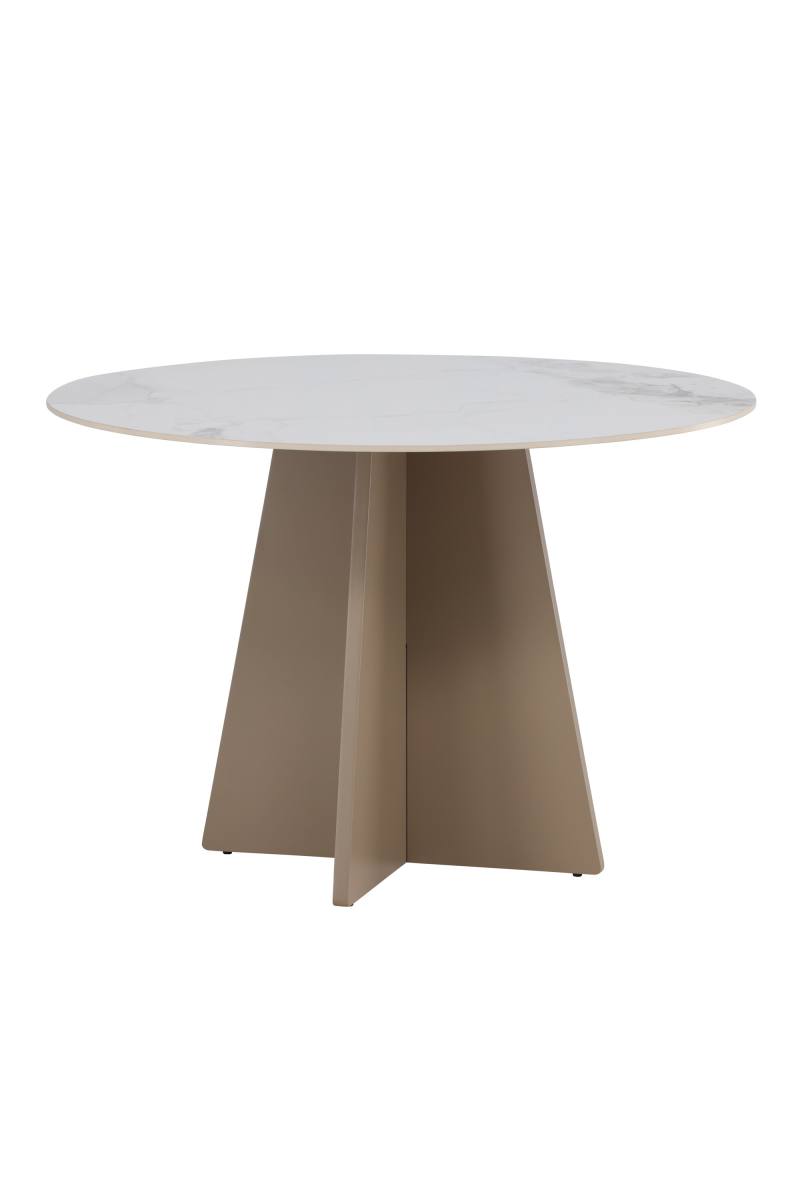 VENTURE DESIGN Bootcut spisebord, rund, produktbillede 8 af 11, Spiseborde hos HomeNordic