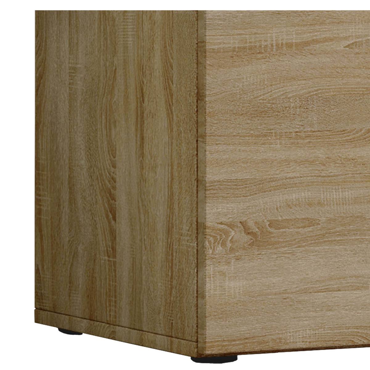 Lowina 115 TV-bord, m. 2 låger og 1 hylde, produktbillede 3 af 3, TV-borde hos HomeNordic