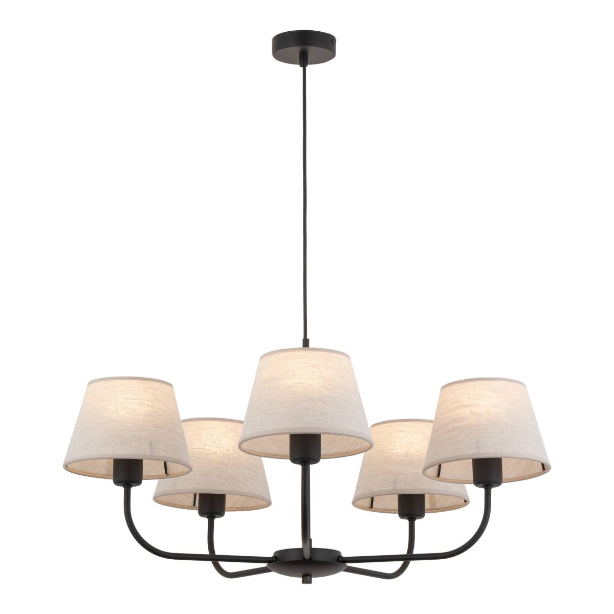 TK Chicago loftlampe, m. 5 skærme, produktbillede 11 af 15, Loftlamper hos HomeNordic