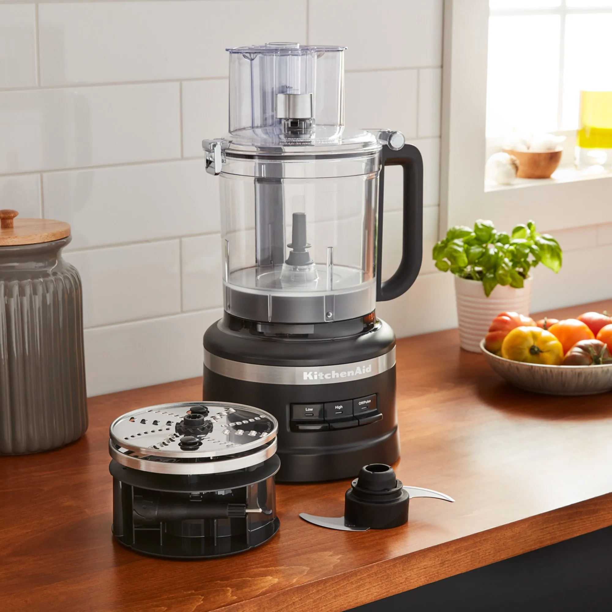 5KFP1319 Foodprocessor 3,1 liter, mat sort, produktbillede 6 af 6, Foodprocessorer hos HomeNordic