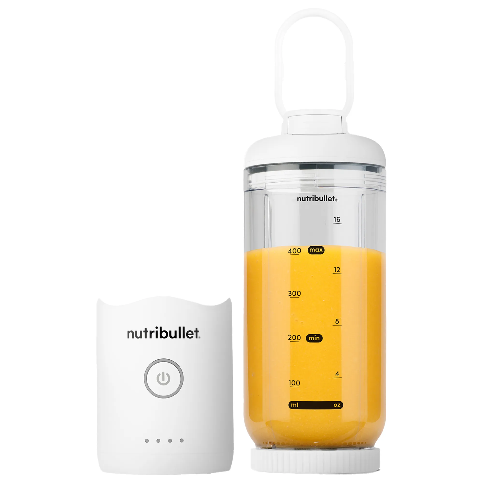 Flex bærbar blender 590 ml, hvid, Blendere hos HomeNordic