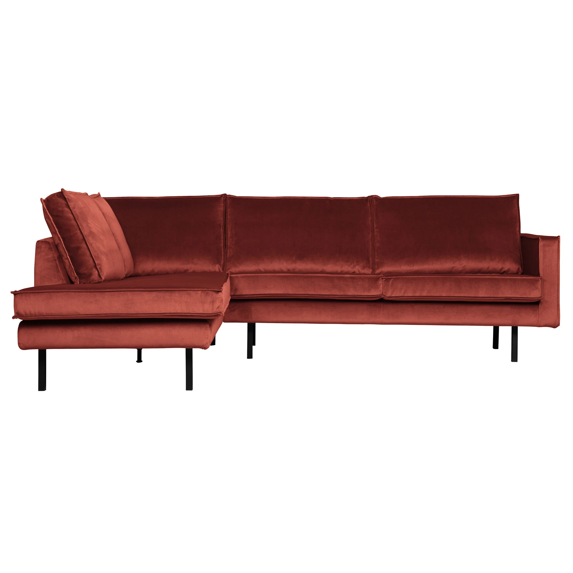 Rodeo Hjørnesofa Venstrevendt Velour, Sofaer hos HomeNordic