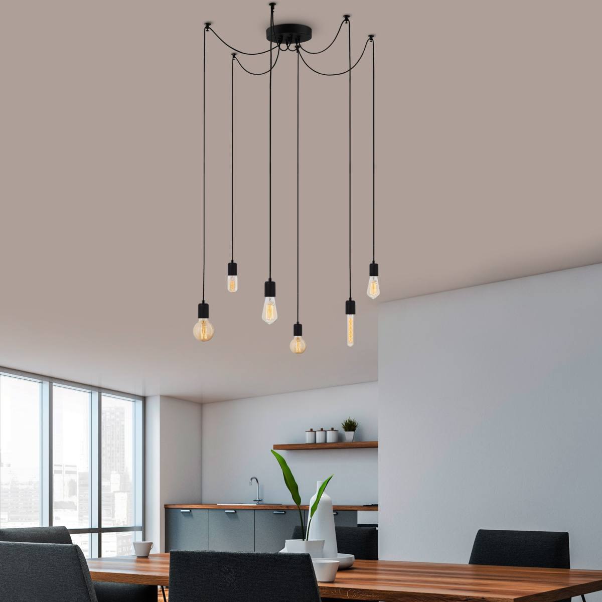 LUMI Voiron loftlampe, produktbillede 6 af 6, Loftlamper hos HomeNordic