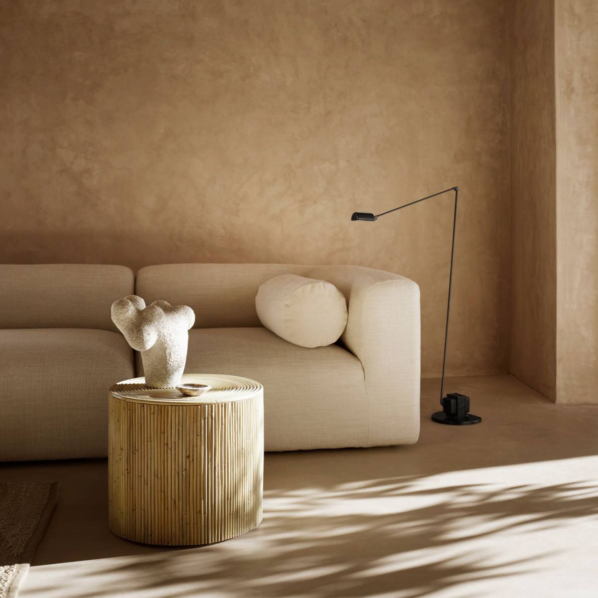 TINE K HOME BORD/SKAMMEL RATTAN NATUR, Sideborde hos HomeNordic