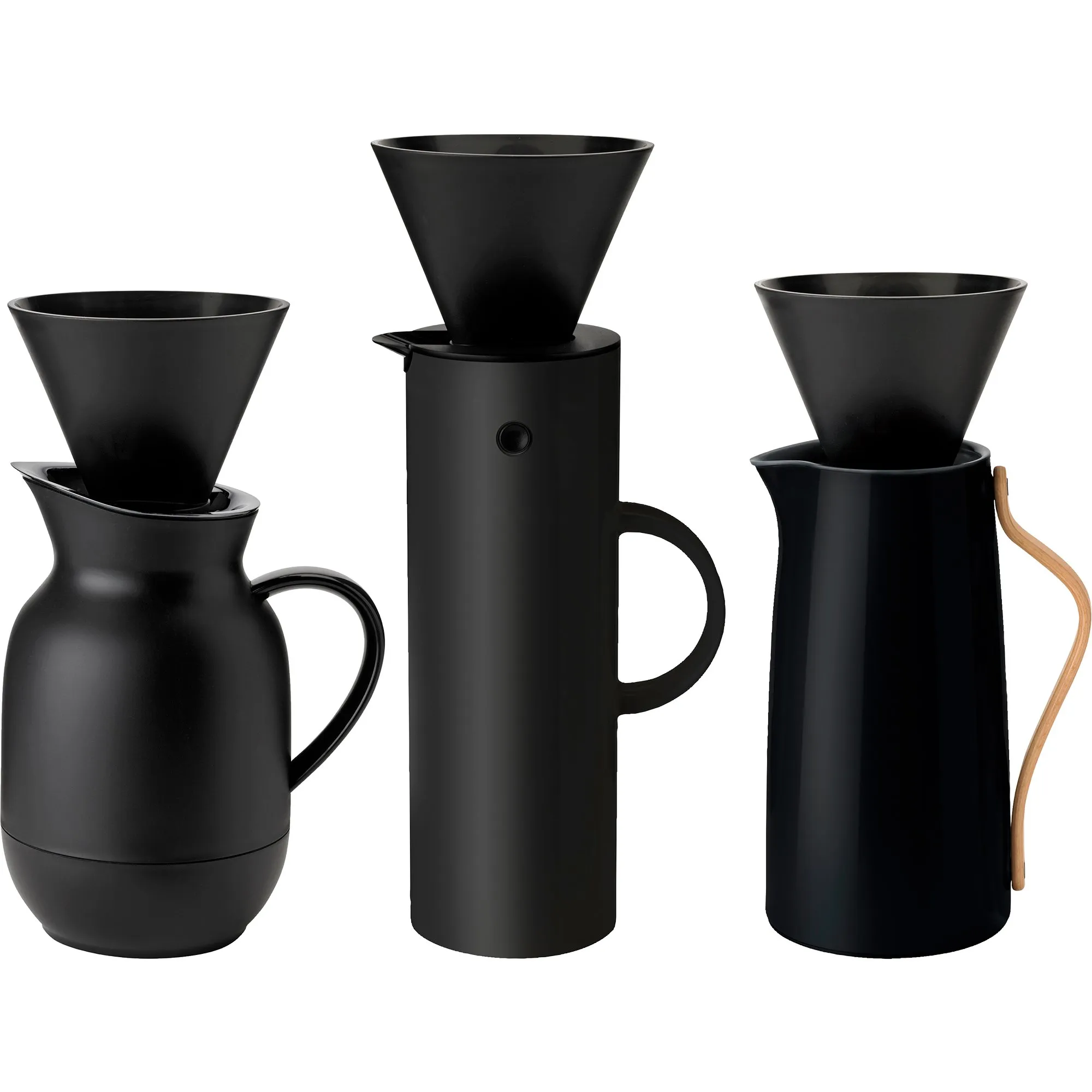 Kaffetragt til termokande, sort, produktbillede 2 af 3, Kaffemaskiner hos HomeNordic