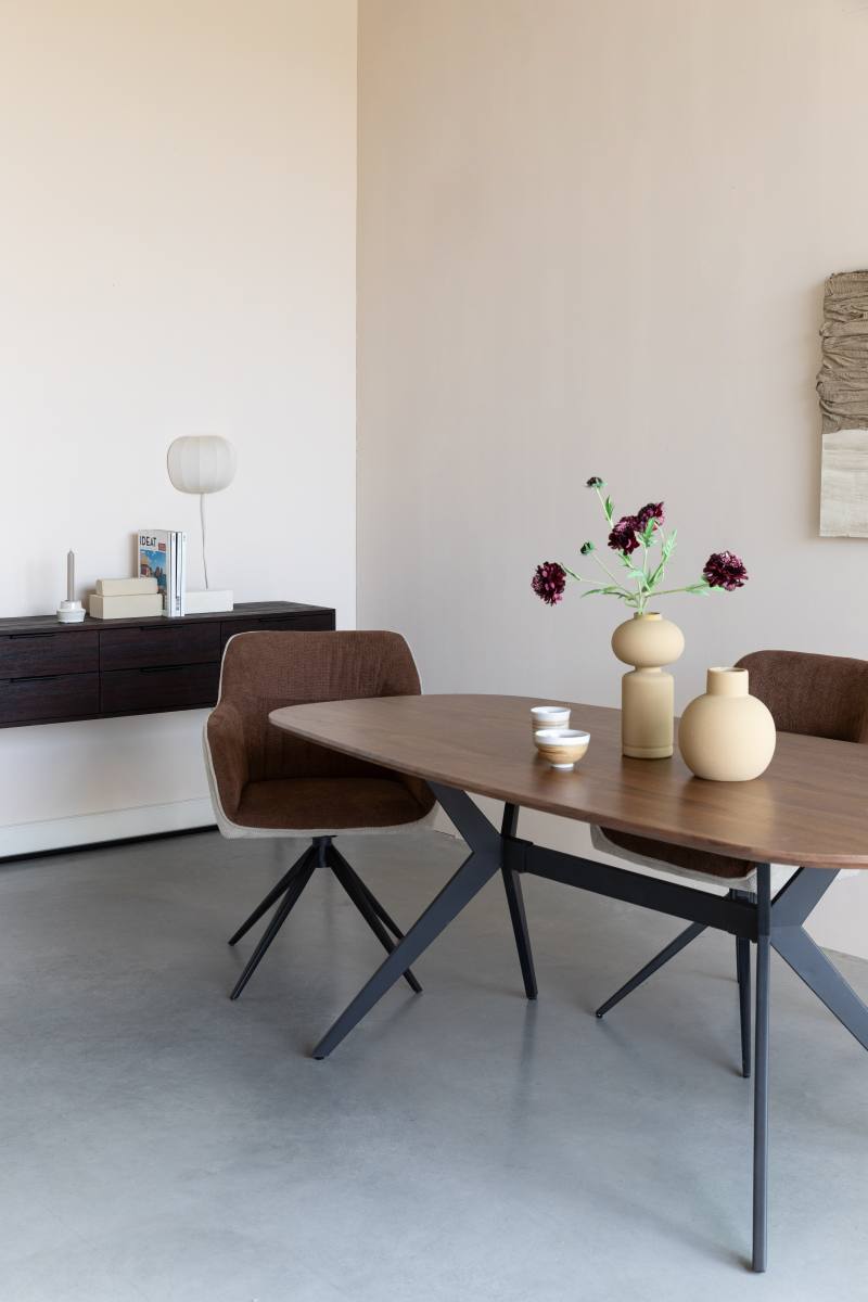 WHITE LABEL LIVING Chase spisebord, organisk rektangulær, produktbillede 8 af 8, Spiseborde hos HomeNordic