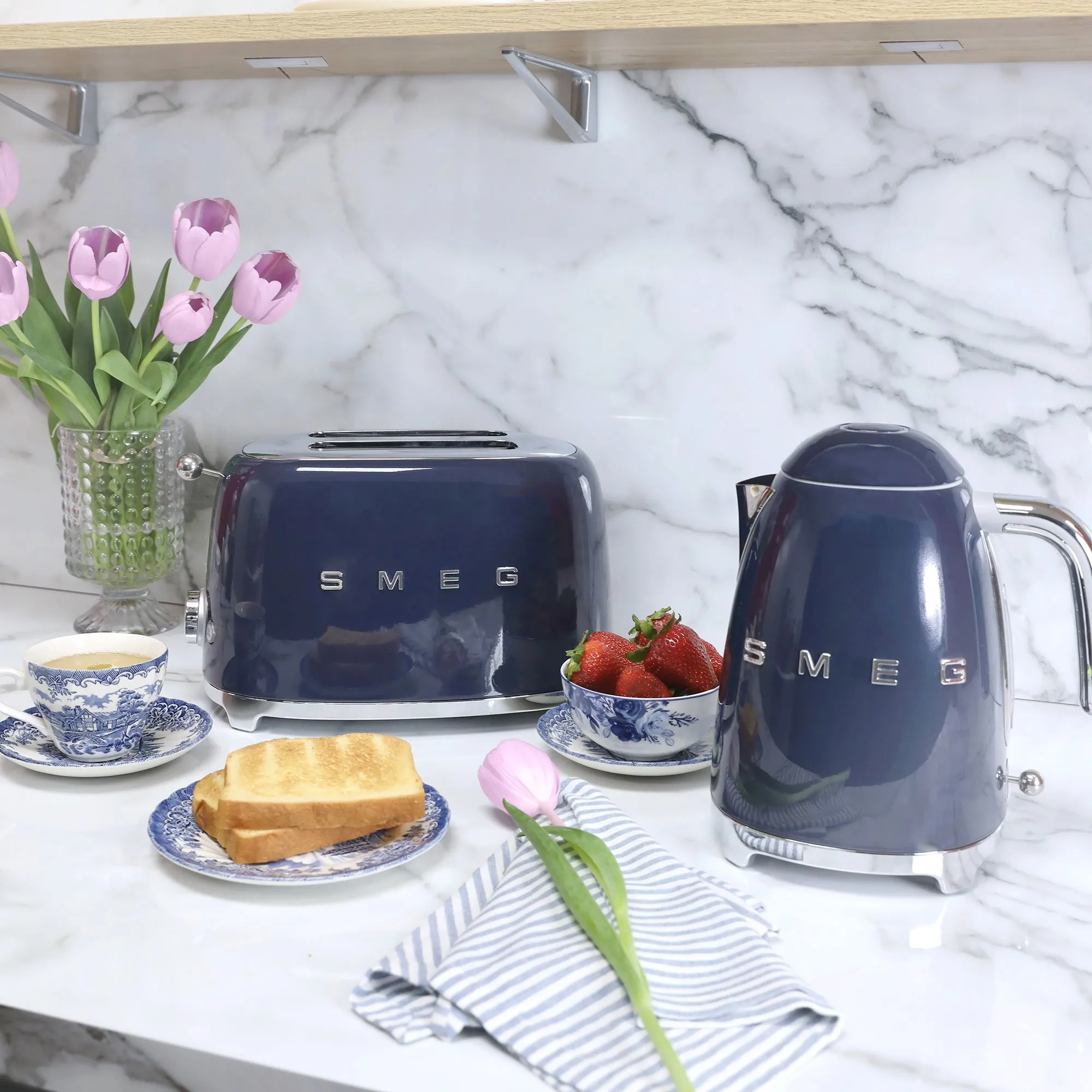 Vandkedel, navy blue, produktbillede 6 af 6, Elkedler hos HomeNordic