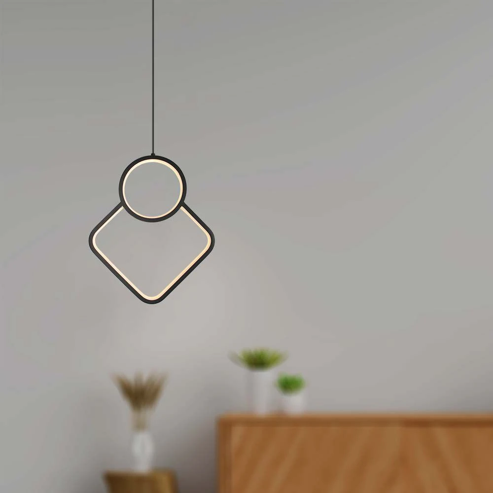 12W Designer pendel i metal, Pendler hos HomeNordic
