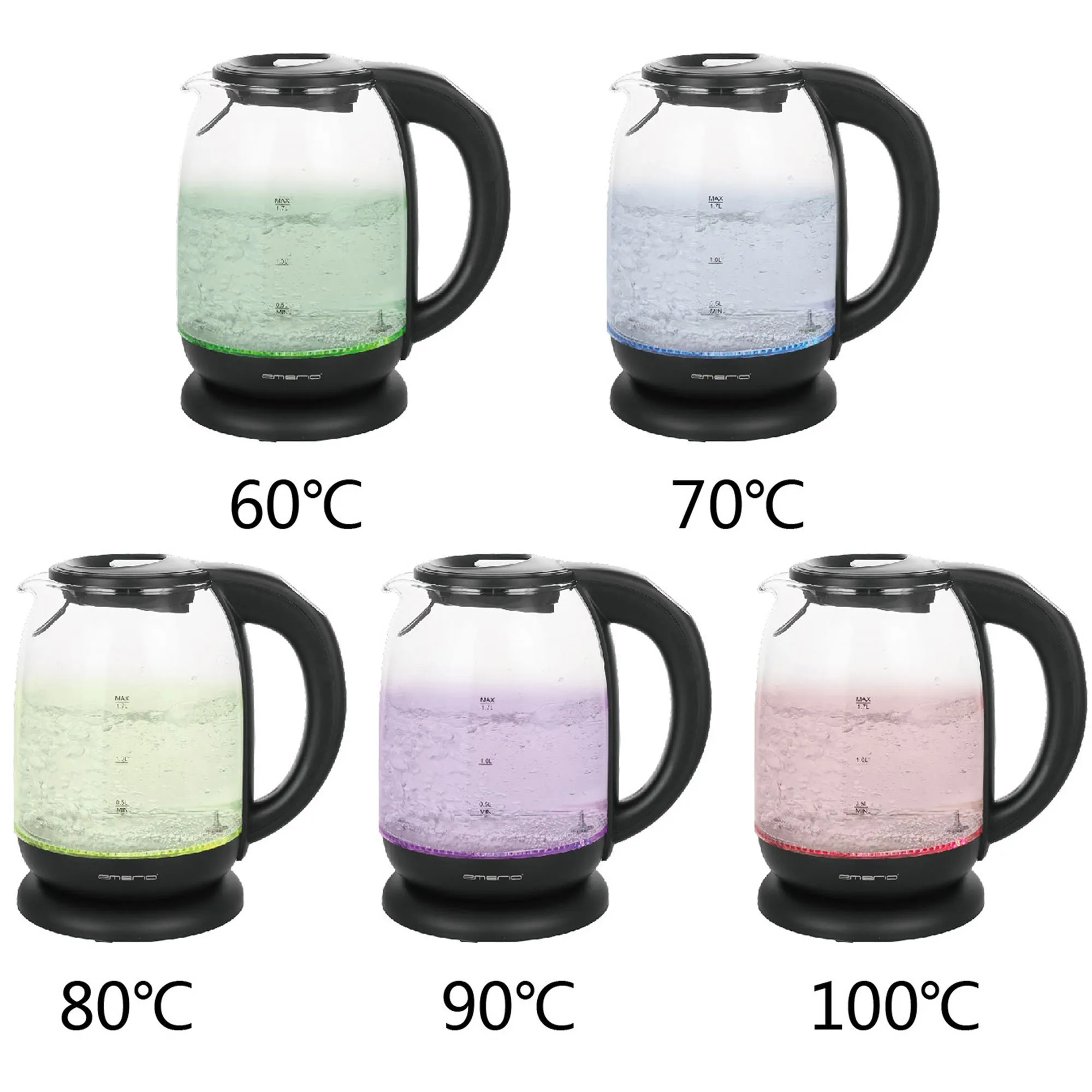 Elkedel 1,7 liter, produktbillede 3 af 4, Elkedler hos HomeNordic