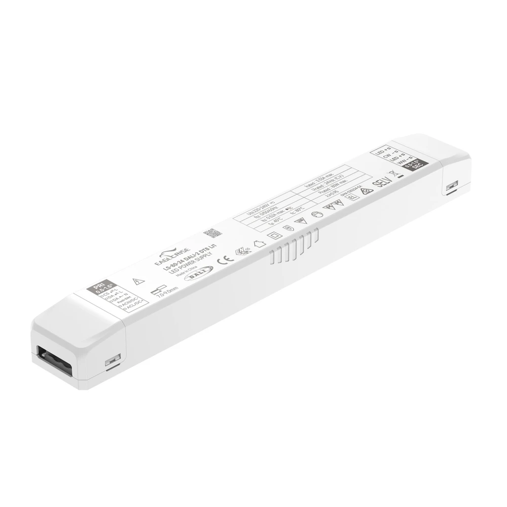 Eaglerise 80W / 24V DC CCT strømforsyning, Strømforsyninger hos HomeNordic
