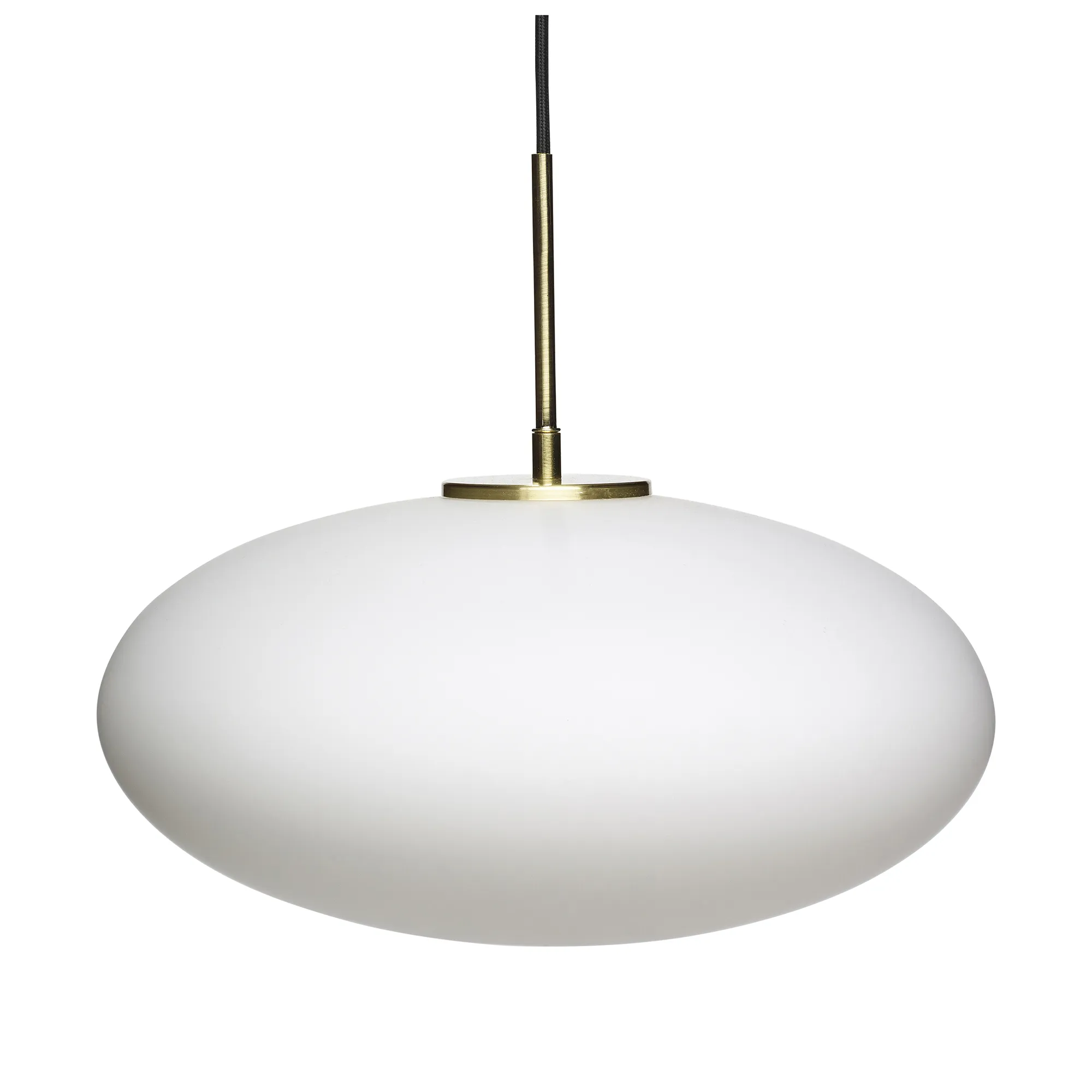 Muse - Hvid Messing Loftlampe, Loftlamper hos HomeNordic