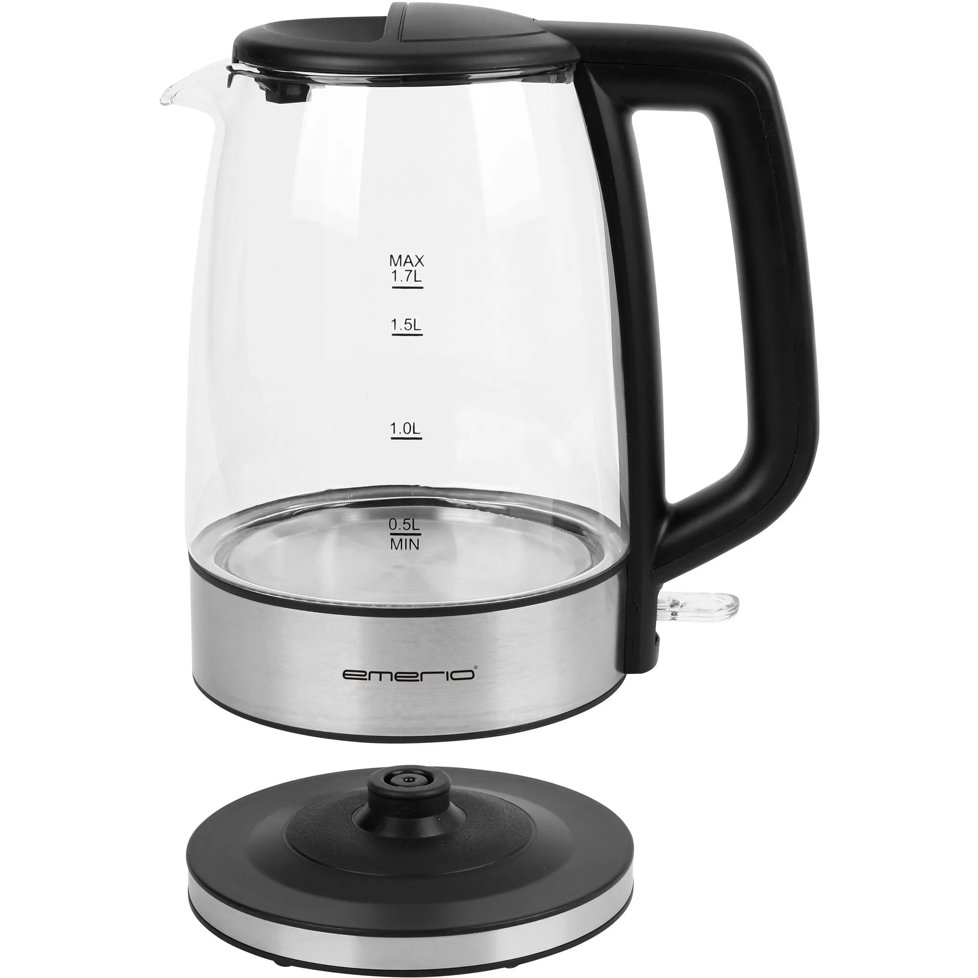 Elkedel 1,7 liter, glas, produktbillede 2 af 5, Elkedler hos HomeNordic