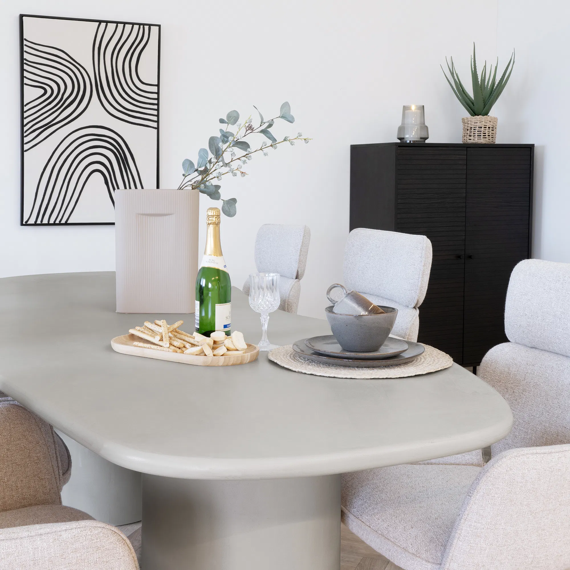 HOUSE NORDIC MARANOLA SPISEBORD, produktbillede 3 af 4, Spiseborde hos HomeNordic