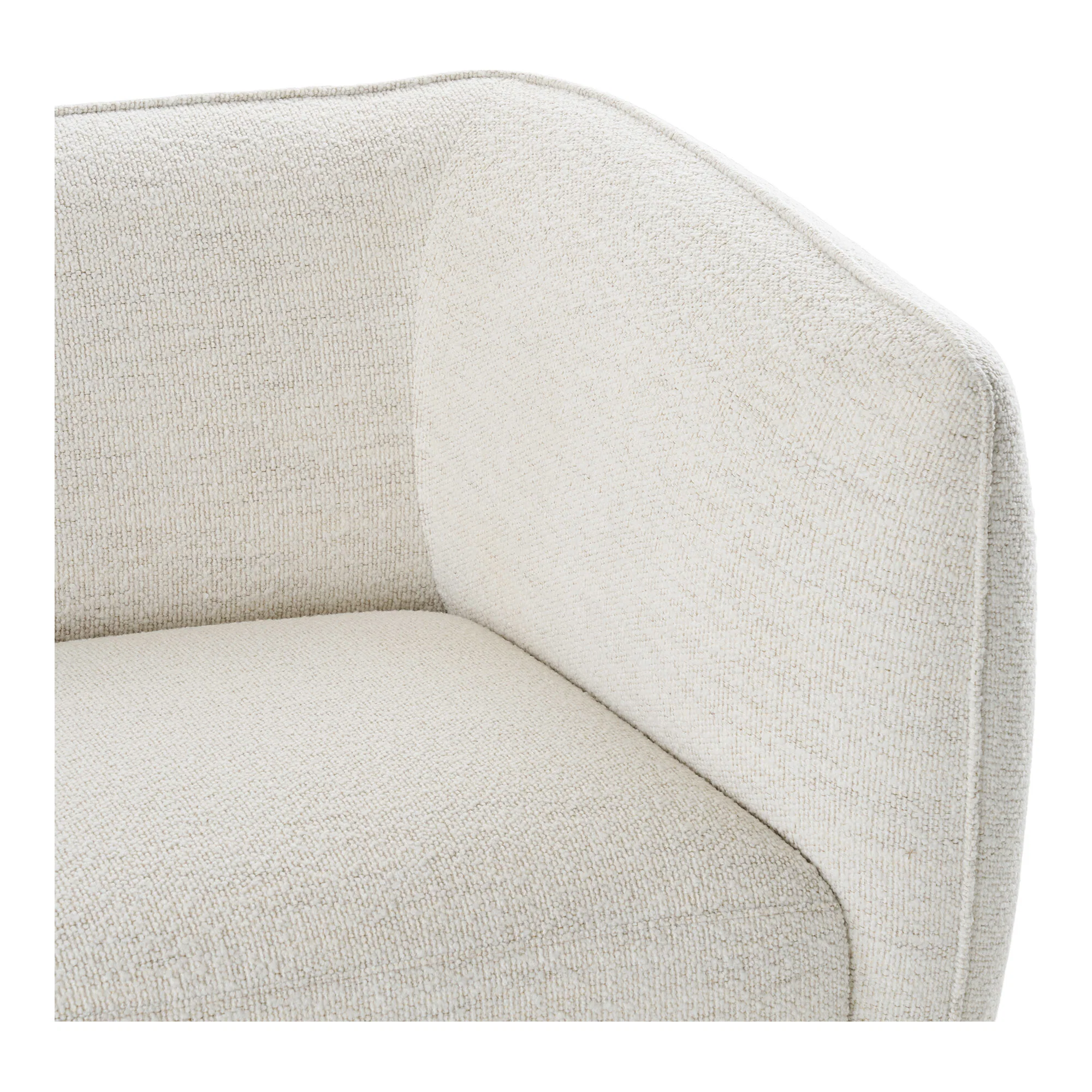 HOUSE NORDIC NOOR LOUNGESOFA VENSTRESTILLET 2 PUDER HVID, produktbillede 4 af 5, Sofaer hos HomeNordic