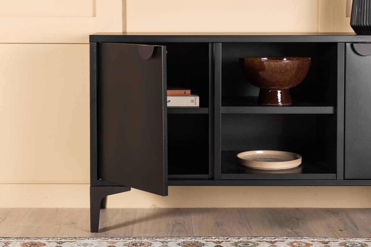 VENTURE DESIGN Piring TV-bord, m. 2 låger og 3 hylder, produktbillede 15 af 18, TV-borde hos HomeNordic
