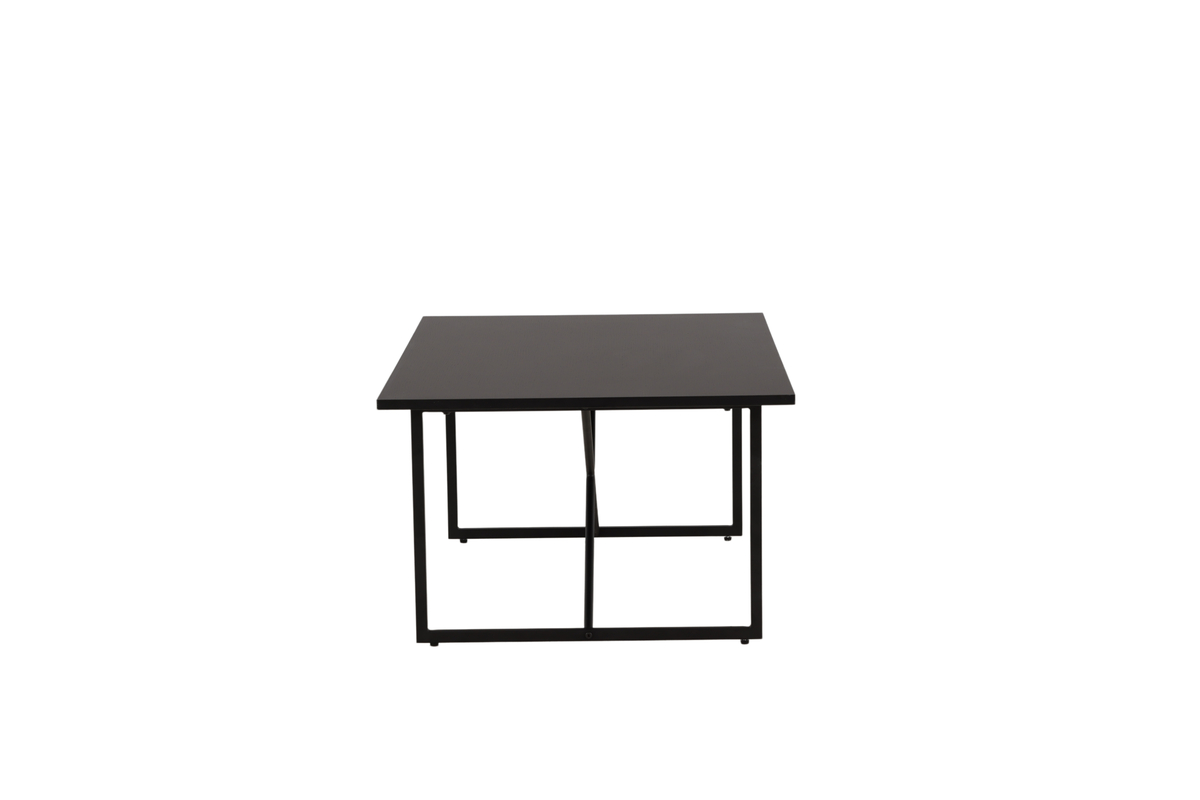 Chantal - Sofabord i sort metal og sort topplade i MDF., produktbillede 7 af 9, Moderne designs hos HomeNordic