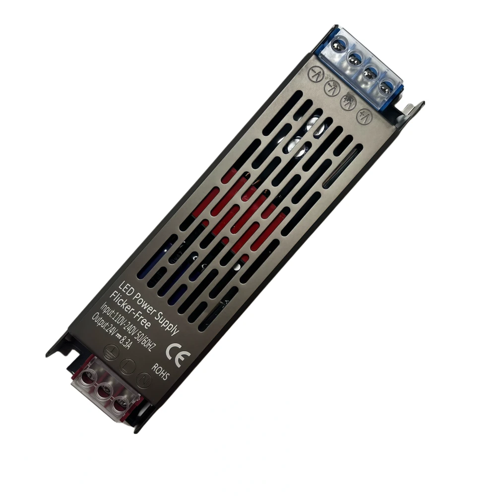 200W / 24V DC strømforsyning, Strømforsyninger hos HomeNordic