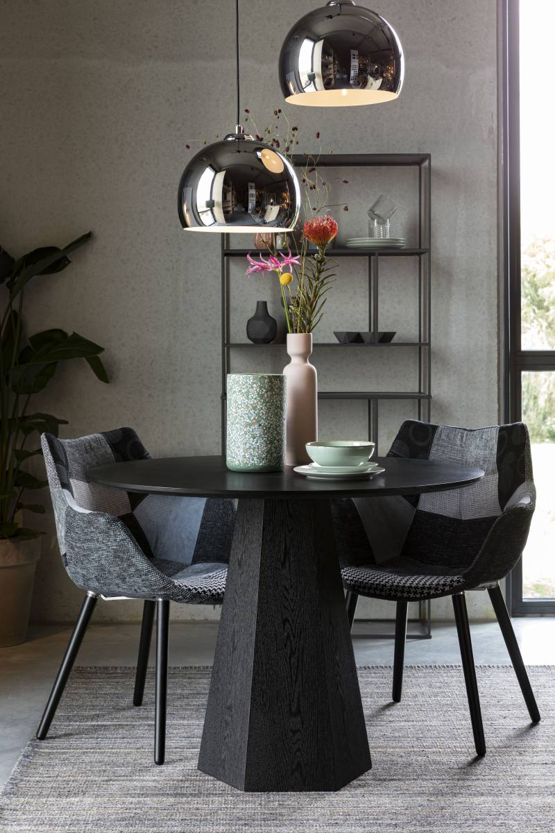 ZUIVER Pilar spisebord, rund, produktbillede 6 af 10, Spiseborde hos HomeNordic