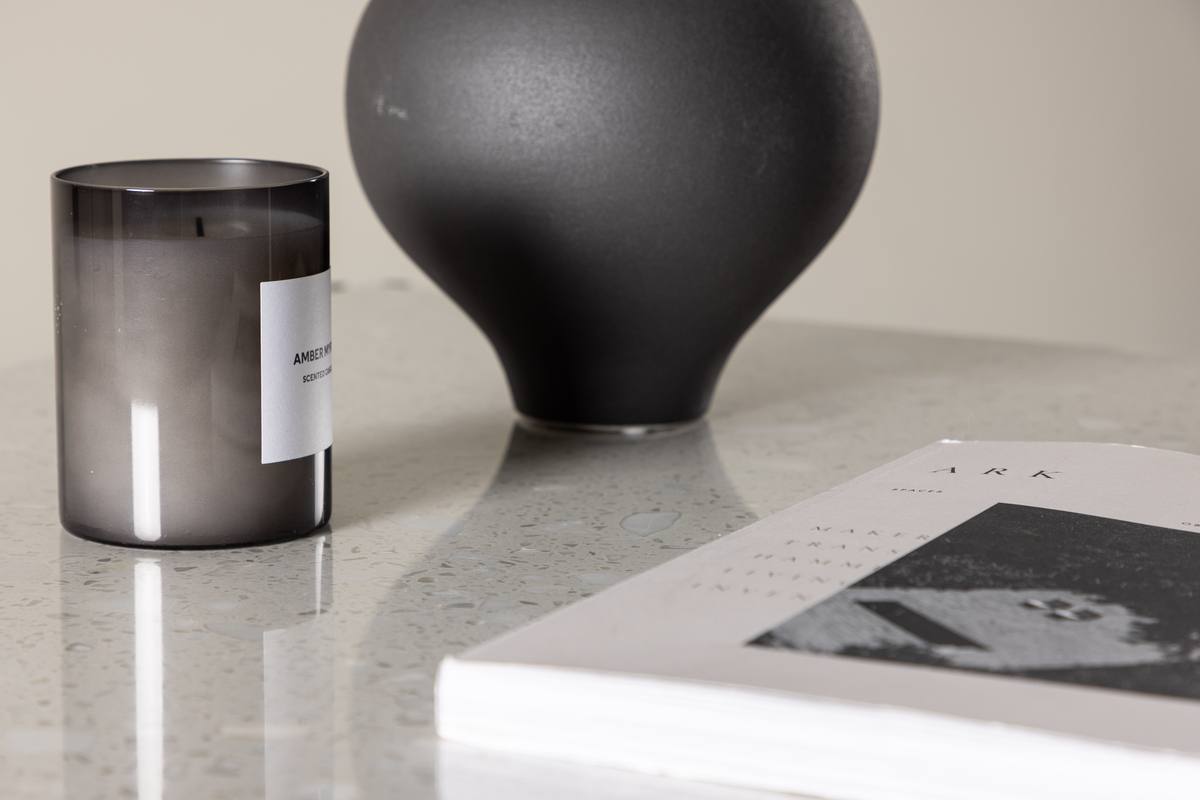 Rizoli - Sofabord i sort metal og top i terrazzo, produktbillede 5 af 8, Moderne designs hos HomeNordic