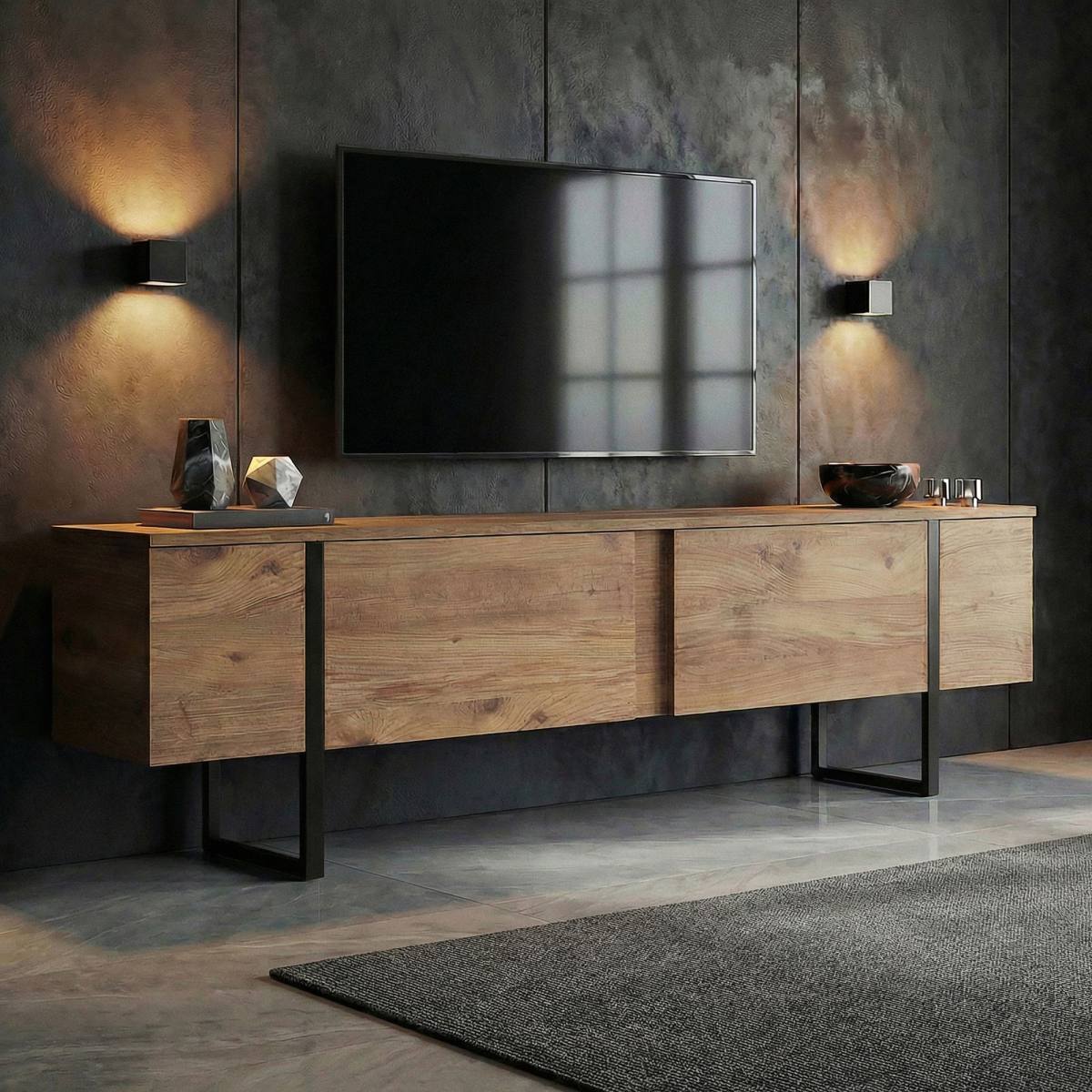 FUNZI LIVING Onera TV-bord, m. 2 låger, produktbillede 7 af 8, TV-borde hos HomeNordic