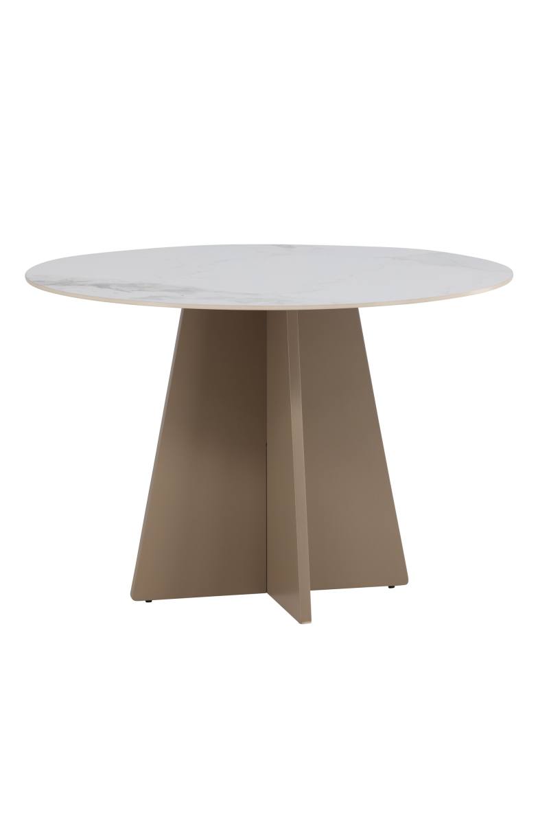 VENTURE DESIGN Bootcut spisebord, rund, produktbillede 3 af 11, Spiseborde hos HomeNordic