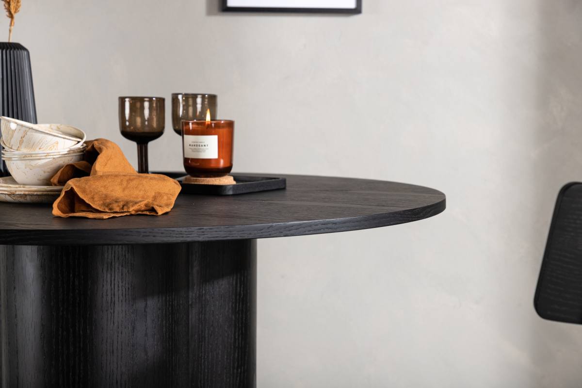 VENTURE DESIGN Olivia spisebord, rund, produktbillede 7 af 8, Spiseborde hos HomeNordic