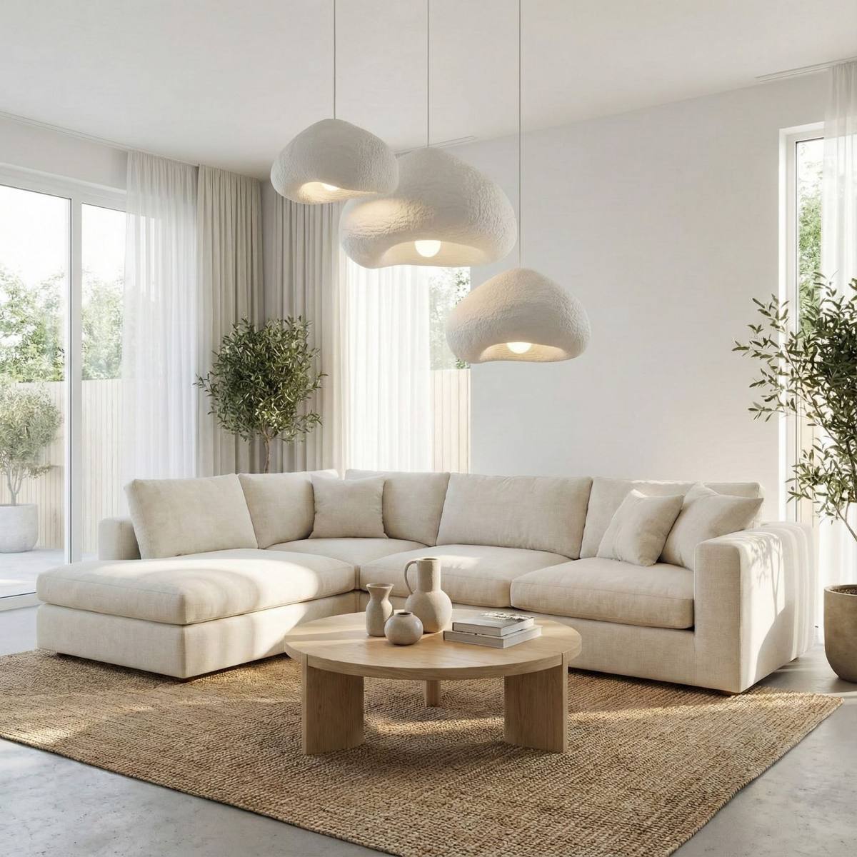 NORDVÄRK Lora-Set-T-Nua loftlampe, produktbillede 4 af 6, Loftlamper hos HomeNordic