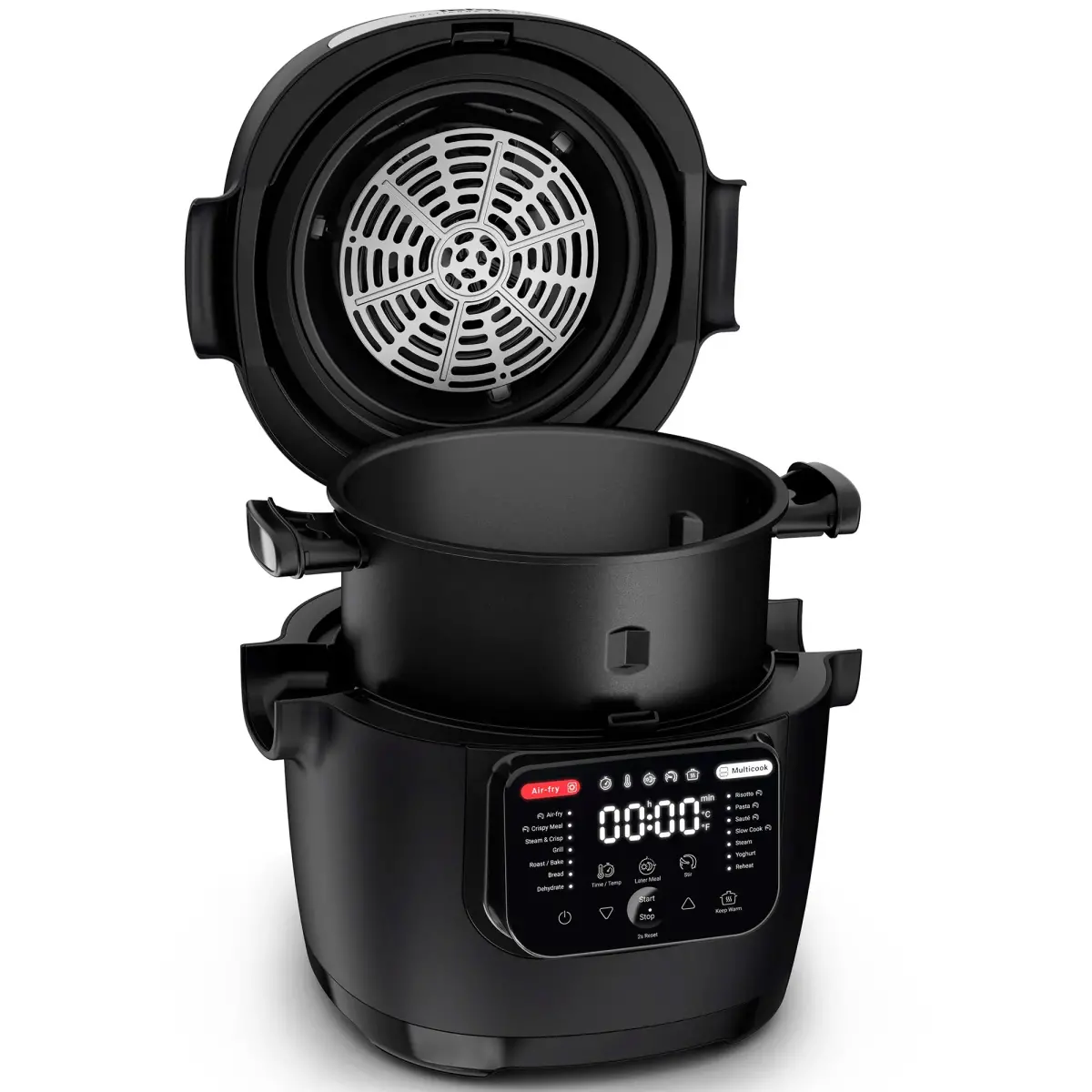 Multicook Actifry multicooker 6 liter, sort, produktbillede 5 af 19, Airfryers hos HomeNordic