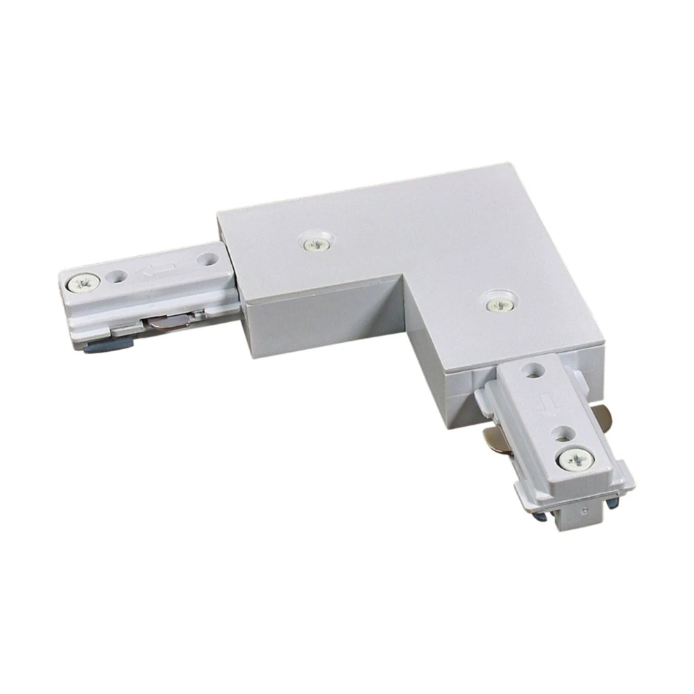 SPS CONNECTOR L LEFT 1PHASE WHITE SPECTRUM, Spectrum LED hos HomeNordic