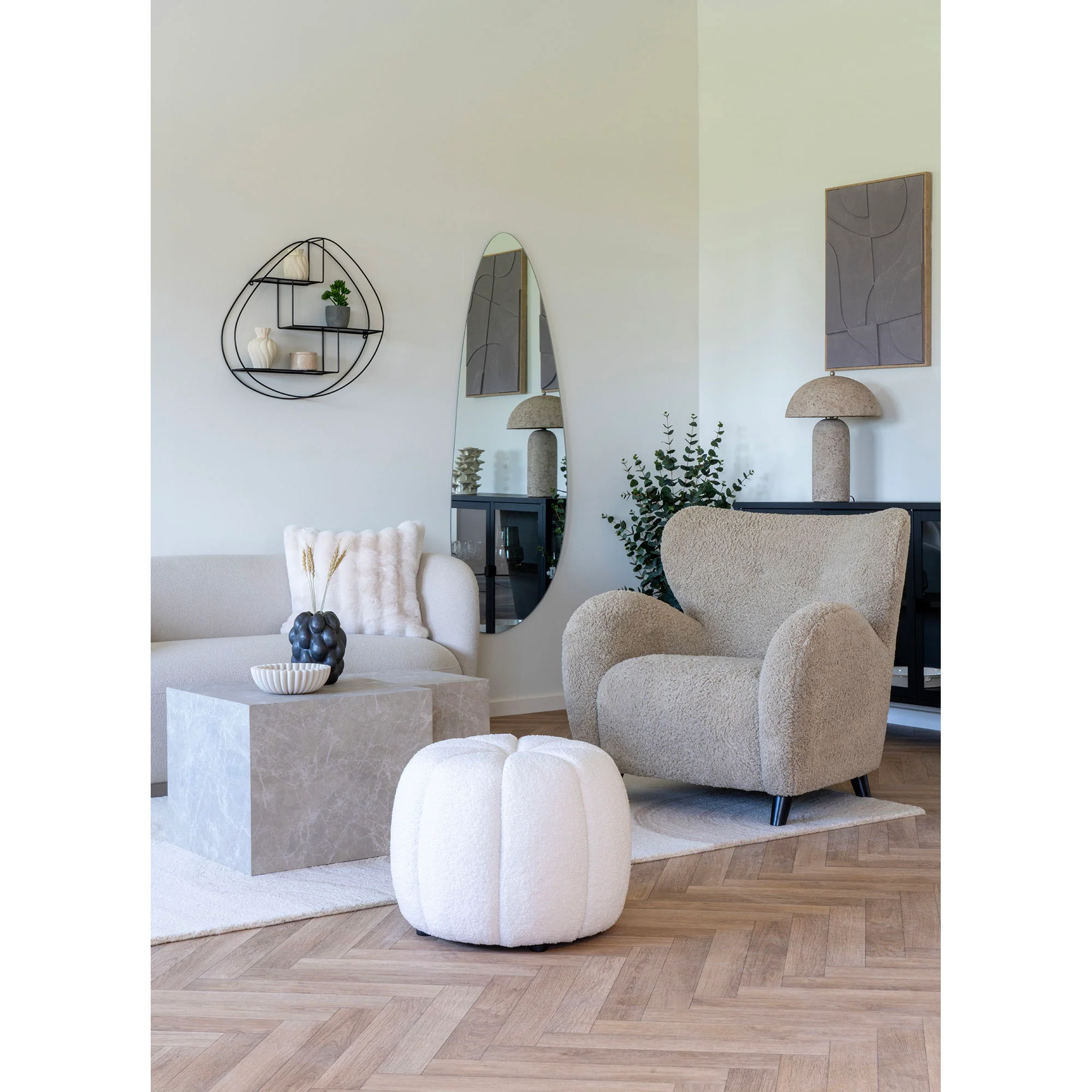 Paisley Puf, produktbillede 2 af 6, Puffe hos HomeNordic