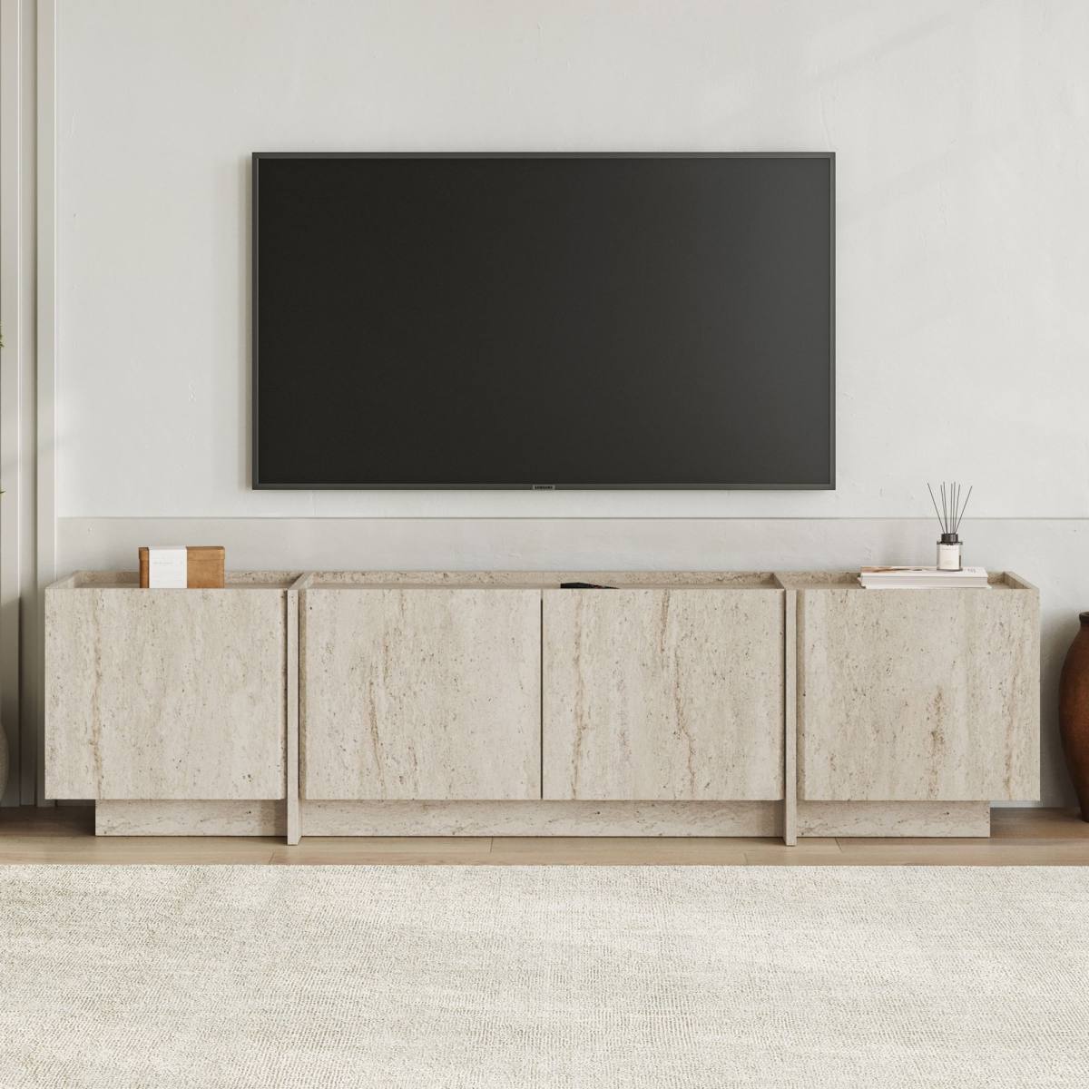 FUNZI LIVING Lowen TV-bord, m 4 låger, produktbillede 6 af 9, TV-borde hos HomeNordic