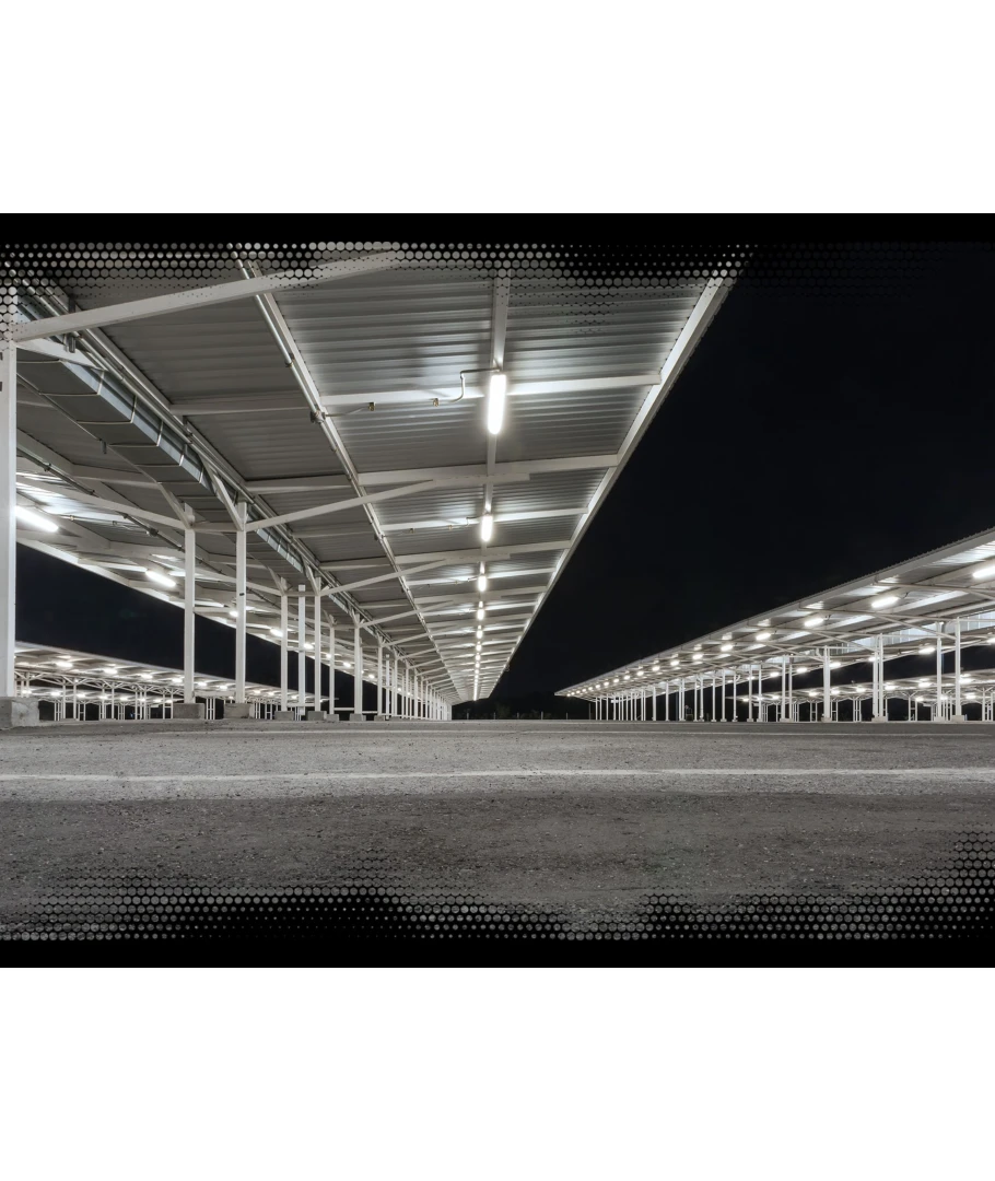 120cm 38W Gigant LED armatur, Gennemfortrådet, produktbillede 16 af 19, LED-armaturer hos HomeNordic