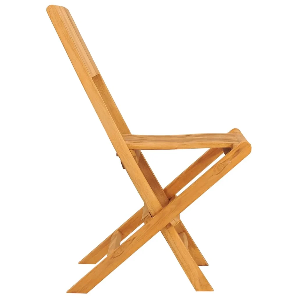 Havestole 47x61x90 Cm Foldbare Massivt Teaktræ, produktbillede 5 af 15, Havestole i teaktræ hos HomeNordic