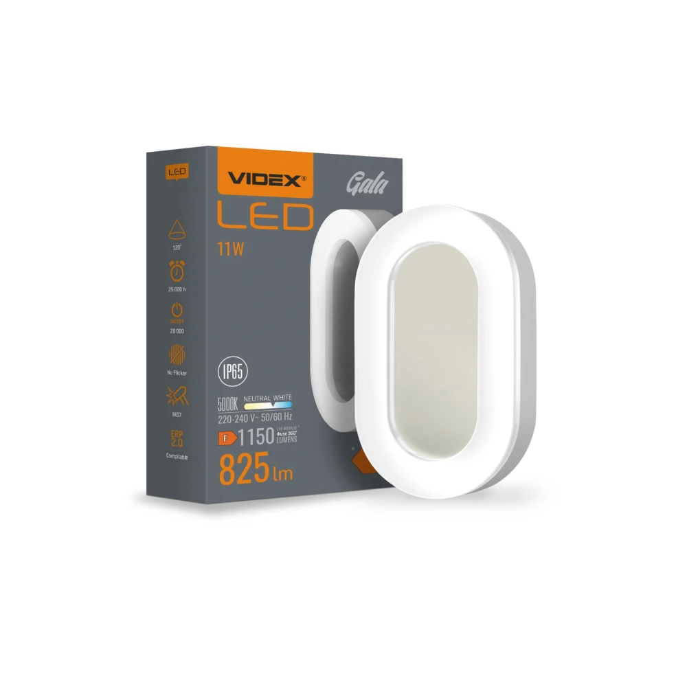 Oval LED væglampe, Væglamper hos HomeNordic