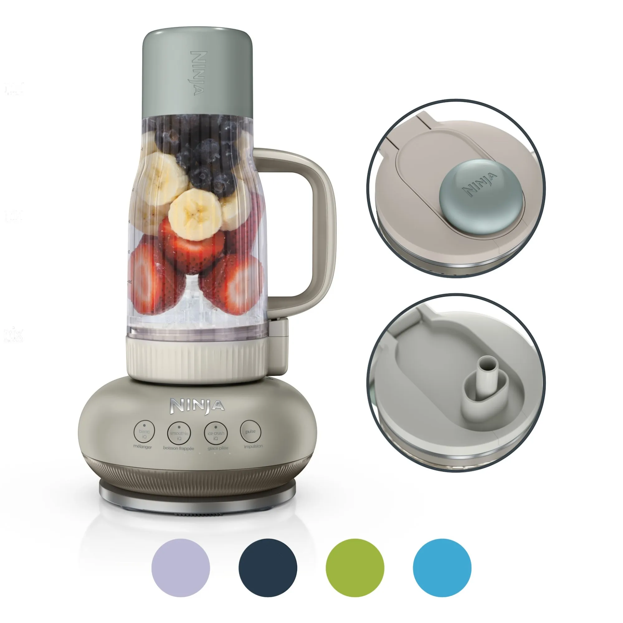 Blendboss blender, Stone Mint, produktbillede 3 af 6, Blendere hos HomeNordic