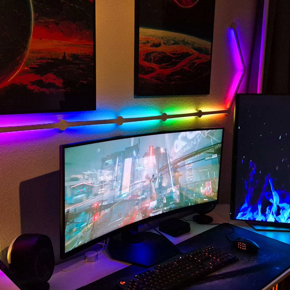 Hexa-Light RGBIC komplet sæt, LED-strips hos HomeNordic