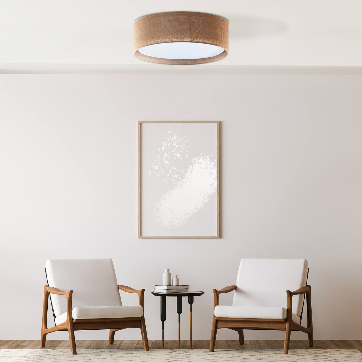 TK Jute loftlampe 600, produktbillede 4 af 4, Loftlamper hos HomeNordic