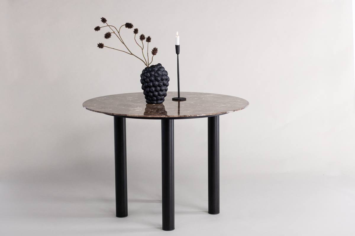 VIND COLLECTION Havstone spisebord, rund, produktbillede 7 af 7, Spiseborde hos HomeNordic