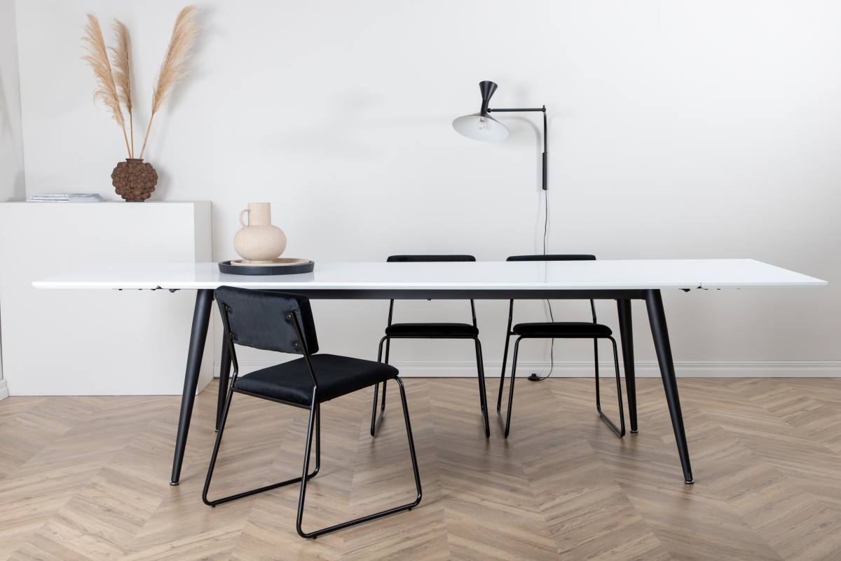 VENTURE DESIGN Jimmy spisebord, m. udtræk, produktbillede 13 af 13, Spiseborde hos HomeNordic