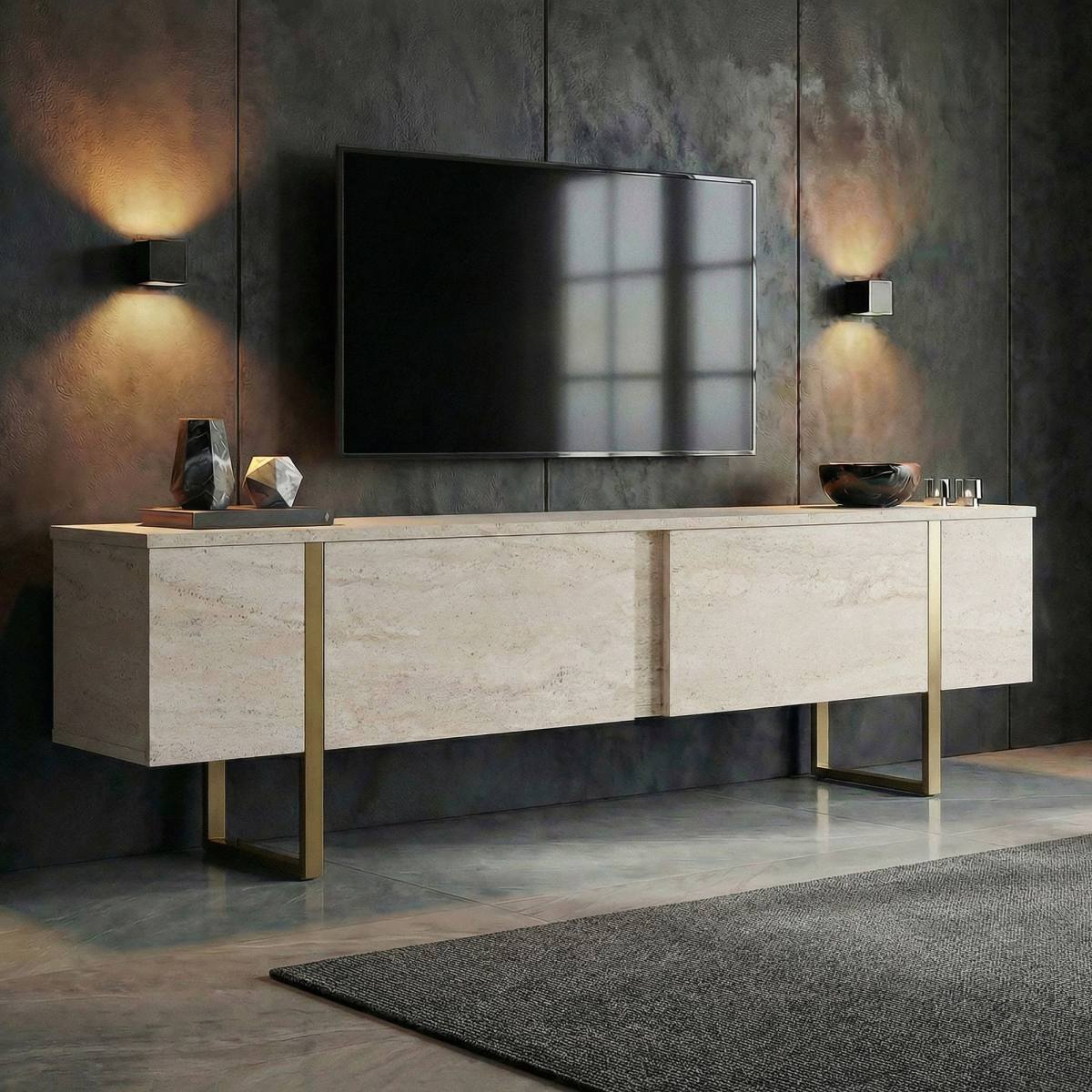 FUNZI LIVING Onera TV-bord, m. 2 låger, produktbillede 8 af 8, TV-borde hos HomeNordic
