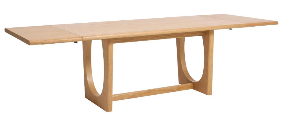 Flow spisebord, m. udtræk, produktbillede 3 af 8, Spiseborde hos HomeNordic