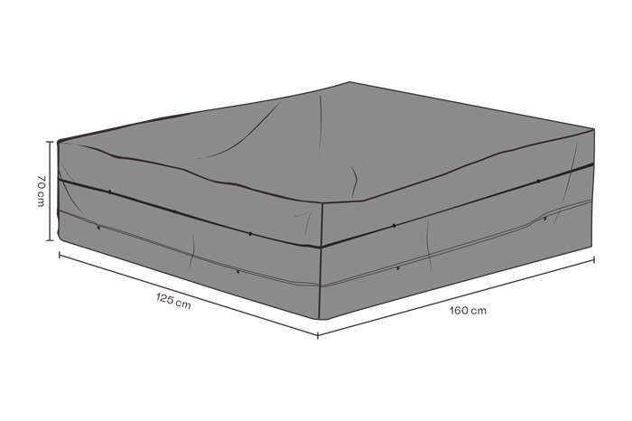 Cover havebord 125 160 cm, Haveborde hos HomeNordic