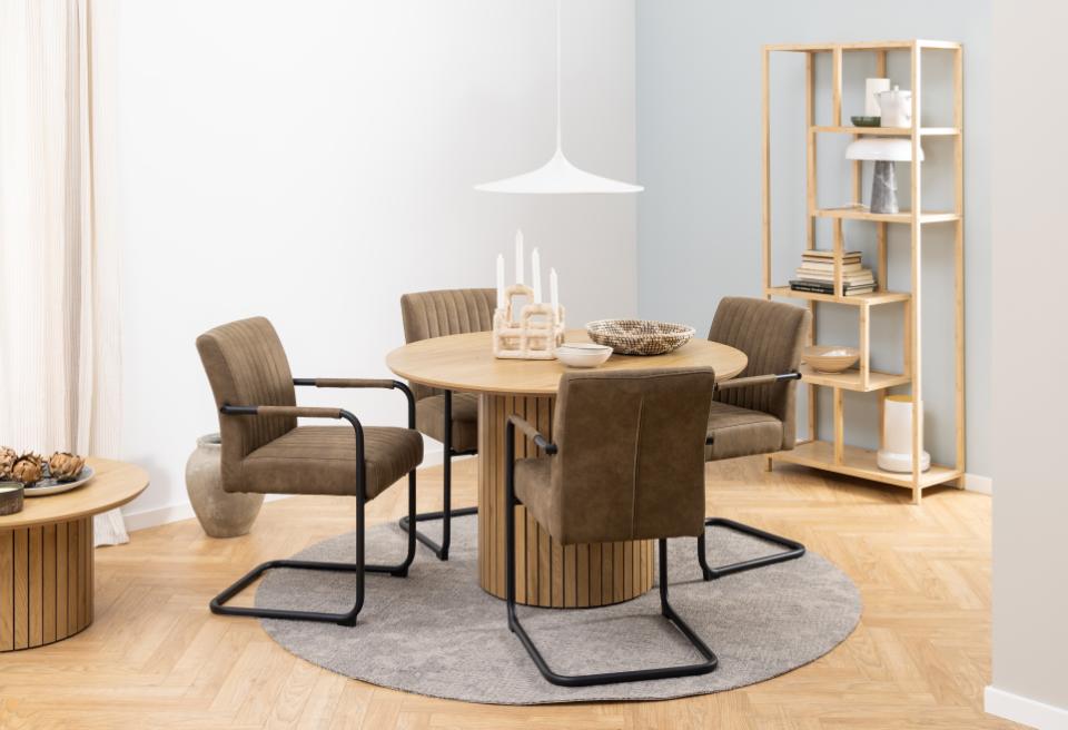 ACT NORDIC Yale spisebord, rund, produktbillede 7 af 9, Spiseborde hos HomeNordic