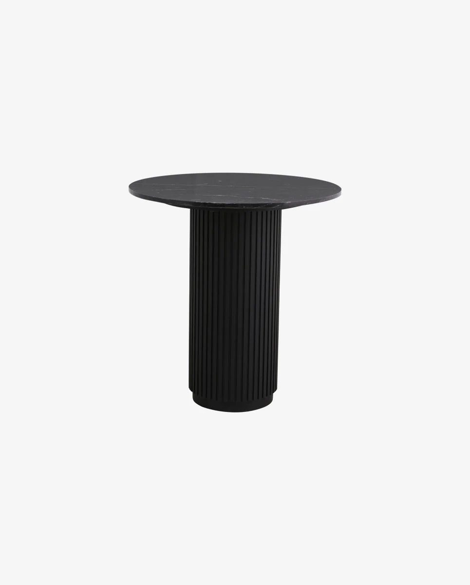 NORDAL ERIE CAFEBORD I TRÆ/MARMOR SORT, Spiseborde hos HomeNordic