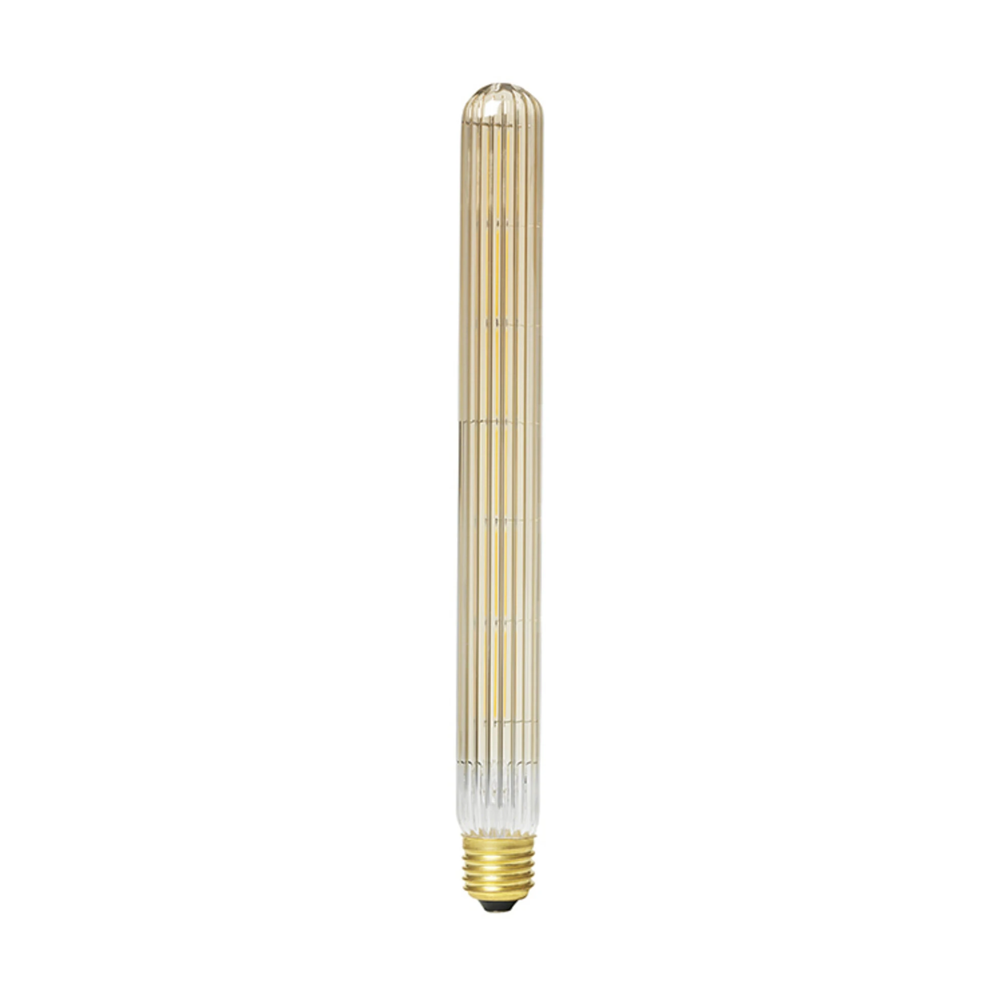 Led Pære ´Frill´ Glas/Alum. i Gul hos HomeNordic