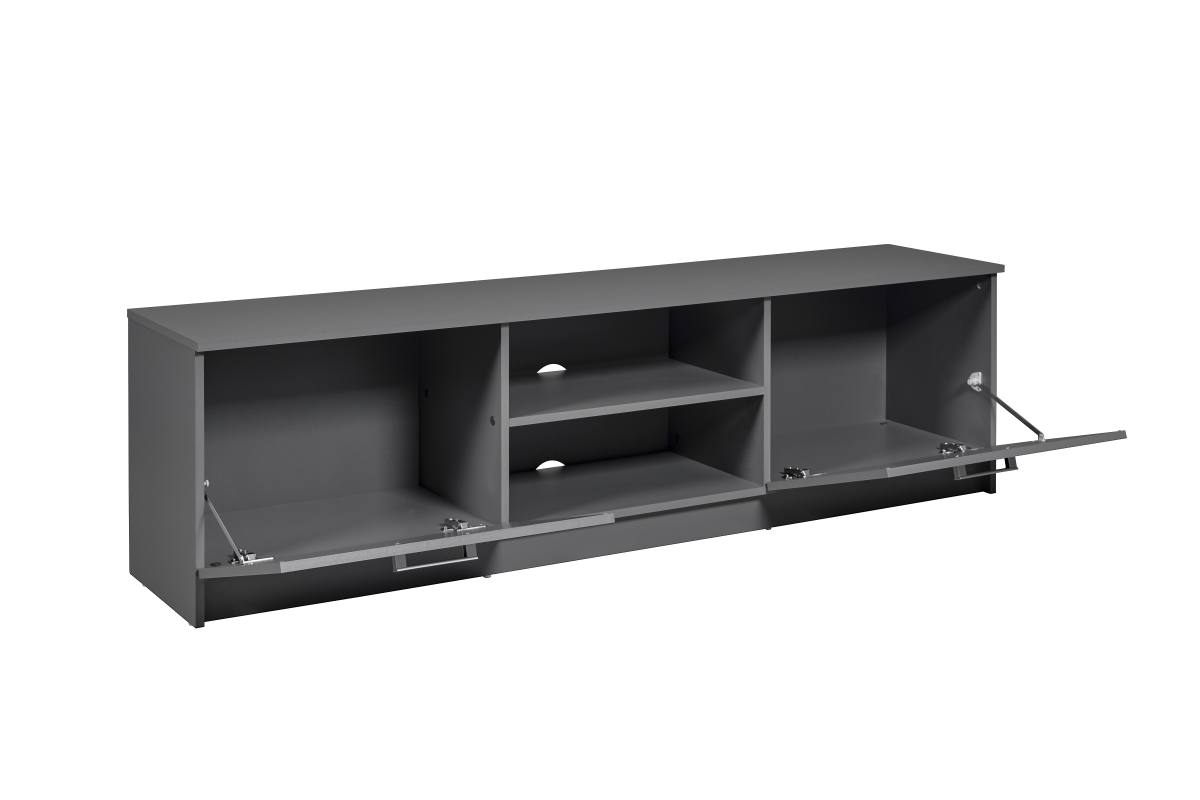NORDIC LIVING COLLECTION Elenzio TV-bord, m. 2 låger og 2 rum, produktbillede 3 af 10, TV-borde hos HomeNordic