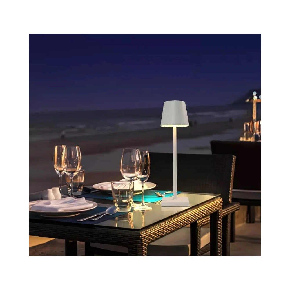 Opladelig LED bordlampe Inde/ude, Bordlamper hos HomeNordic