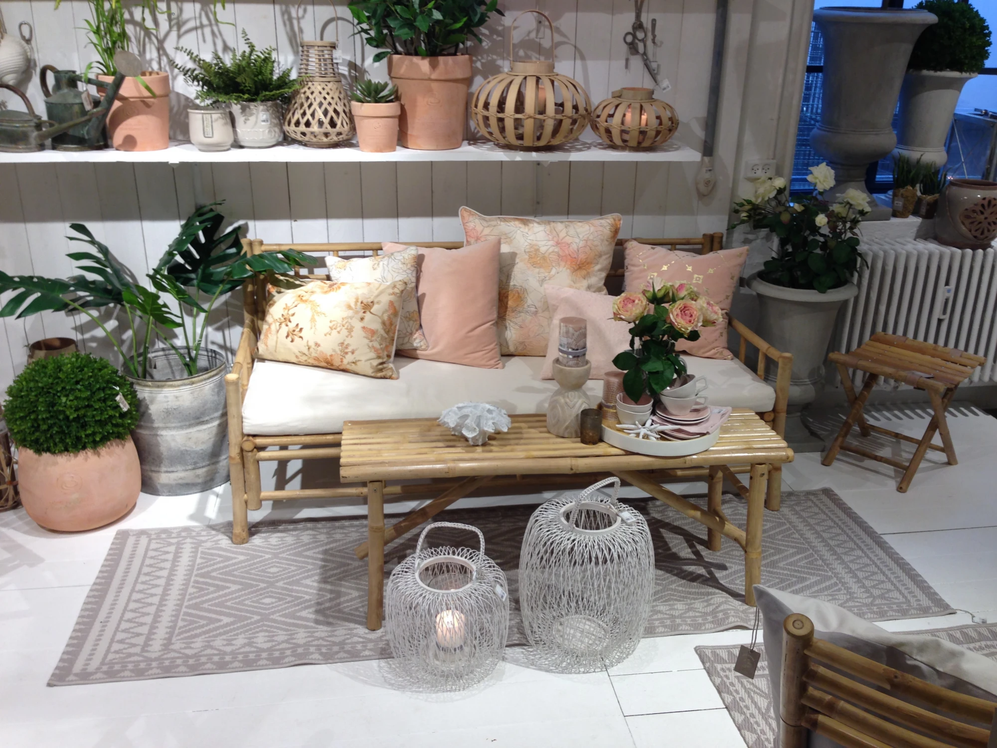 Sofa i bambus, produktbillede 4 af 4, Sofaer hos HomeNordic