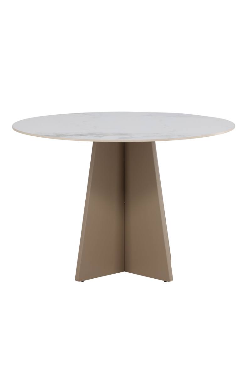 VENTURE DESIGN Bootcut spisebord, rund, produktbillede 2 af 11, Spiseborde hos HomeNordic